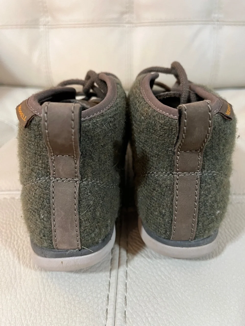 Merrell Olive Green and Brown Chukka Boots Size 8